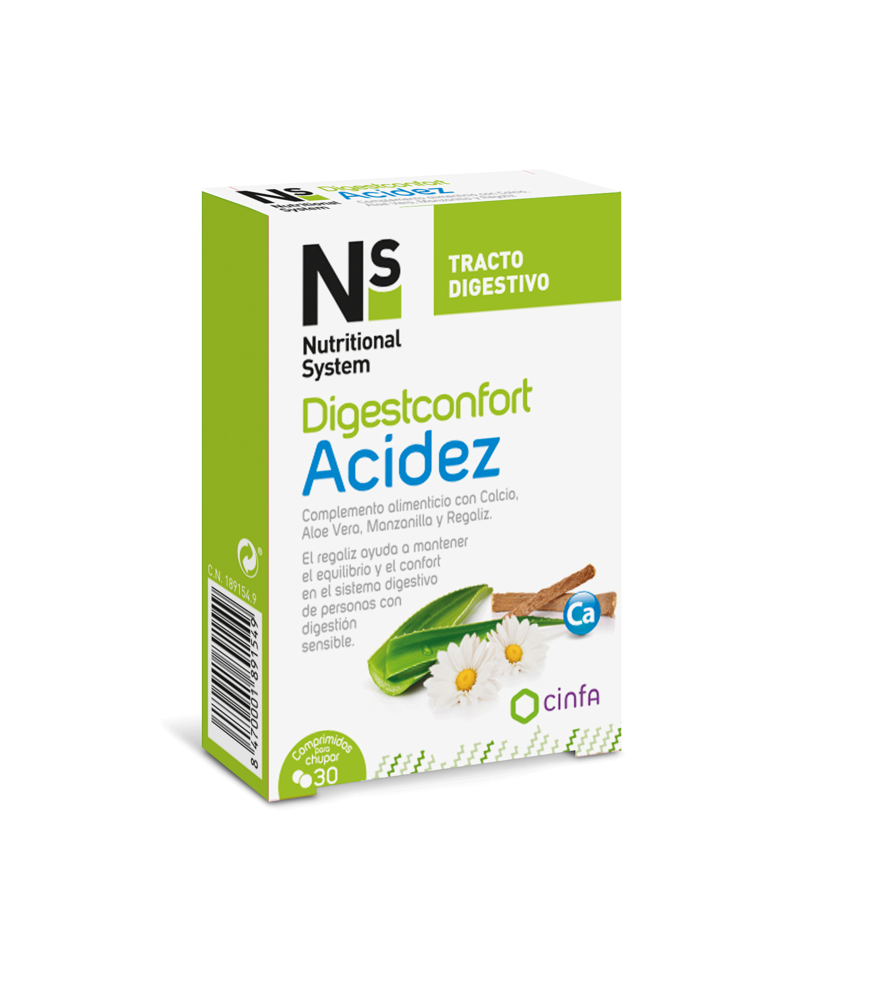 Ns Digestconfort Acidez 30 compr. para chupar