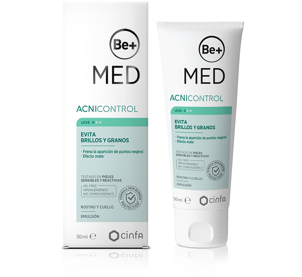 Be+ Med Acnicontrol Evita brillos y granos 50 ml