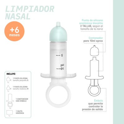 Suavinex Limpiador nasal + 6 meses